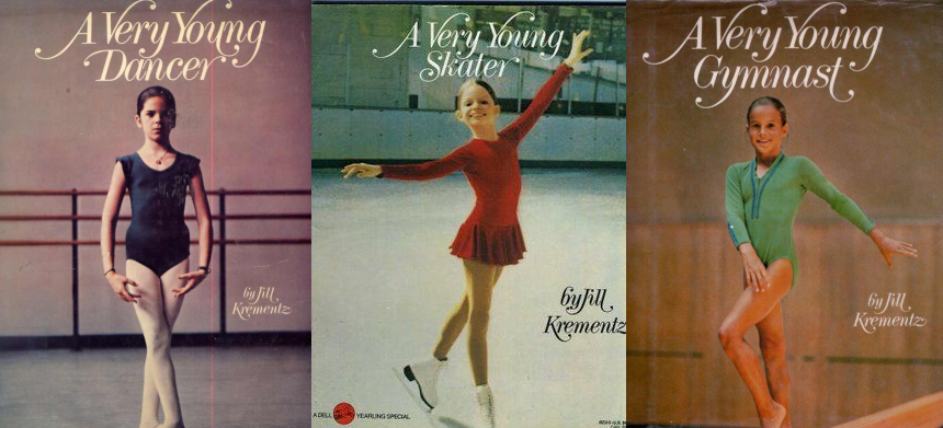 (L-R) Book covers: A Very Young Dancer, A Very Young Skater, A Very Gymnast.